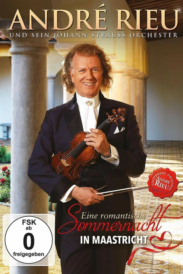 EINE ROMANTISCHE SOMMERNACHT IN MAASTRICHT - RIEU,ANDRE   DVD NEW! - Image 1 of 1