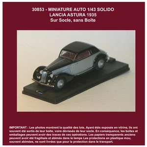 1785 MINIATURE LANCIA ASTURA 1935 SOLIDO - Bild 1 von 1