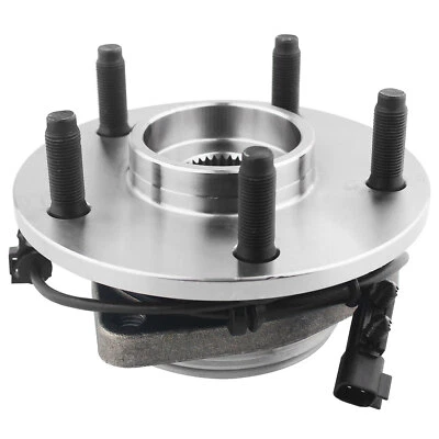 Conjunto de buje y cojinete de rueda delantera para Jeep Wrangler 2007-2010 5 tacos con ABS Foto 1 de 4