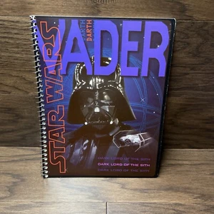 1997 Star Wars VTG Mead Spiral School Notebook Darth Vader 60 unused pages - Picture 1 of 5