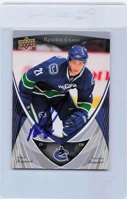 2007/08 UD Rookie Class #28 Mason Raymond Cancuks Signed Auto *H5648 - Image 1 of 2