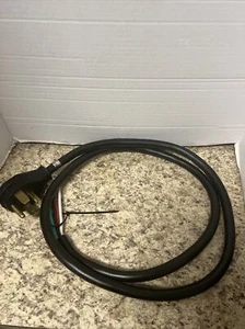 Unbranded  6ft  4-Prong Wire Dryer Power Cord with Eyelet Terminals - Picture 1 of 5
