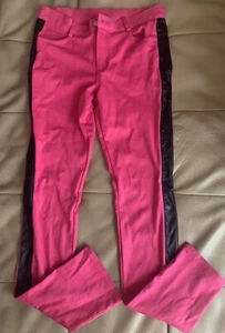 Girls XL 14-16 Stretch Skinny Pants Jeggings Adjustable Waist EUC  - Picture 1 of 3