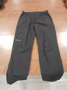 Marmot softshell pants - Black - men's size Medium Short - Picture 1 of 7