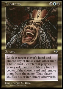MTG: Lobotomy - Tempest - Magic Card - Picture 1 of 2