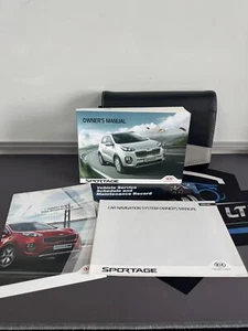 GENUINE KIA SPORTAGE OWNERS PACK / MANUAL / HANDBOOK + WALLET 2015~2018 (2016)! - Picture 1 of 8