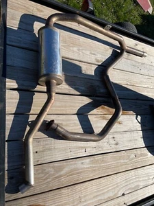 Land Rover Series II IIA III 88” NRP exhaust system - Picture 1 of 3