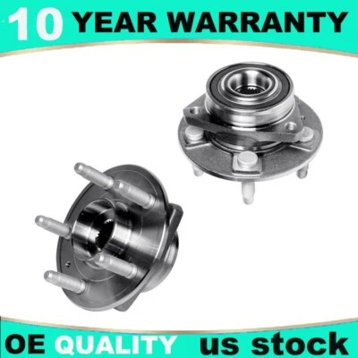 Pair Front or Rear Wheel Hub Bearing for Cadillac CTS 2008 2009 2010 2011 - 2019 - Image 1 of 4
