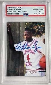 PSA DNA ENCASED AUTO ON CARD 1995 Classic ROOKIE RC HOOP DREAMS SIGNATURE - Picture 1 of 3
