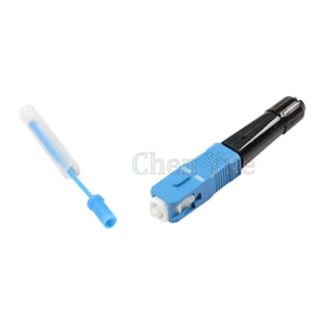 10pcs SC UPC single-mode FTTH Fiber Hot Melt Quick connection SC FTTH Connector - Picture 1 of 5