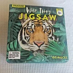 PALADONE TIGER WILD THING PUZZLE 100 PEZZI PUZZLE ETÀ 8+ PICCOLI PEZZI - Foto 1 di 3