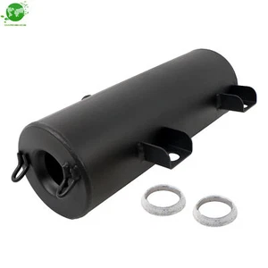 2000-12 Exhaust Muffler Silencer W/Gaskets 1261006-489 For Polaris Scrambler 500 - Picture 1 of 9