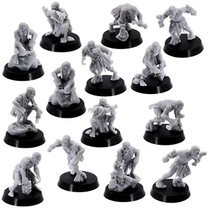 Ghule Infanterieeinheit, Untote Skelett Zombie Miniatur Wargames Fantasy RPG D&D - Bild 1 von 8