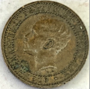 "Invest in Heritage: Portugal's 1910 5 Reis Bronze Coin Rare Gem" - Picture 1 of 6