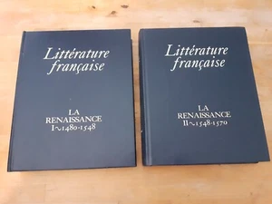 Littérature française - La Renaissance, vol. 1&2 - Coll. - Arthaud (1974) - Imagen 1 de 5