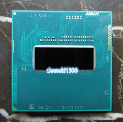 Intel Core i7-4810MQ SR1PV 2.8G-3.8G 6M Socket G3 CPU CW8064701474405 - Image 1 of 3