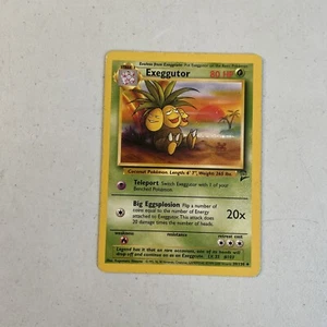 Pokemon TCG 2000 WOTC Base Set Trading Card -- Exeggutor 39/130 - Picture 1 of 2