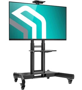ONKRON TV Ständer rollbar für 40-70 Zoll, bis 45,5 kg, TS1551-B RETOURE - Bild 1 von 11