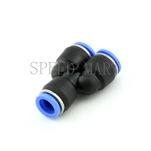 Y Type PY12 Pneumatic Air 3 Way Quick Fittings Connector 12mm Tube Hose - Picture 1 of 2