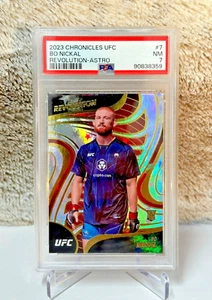 2023 Panini Chronicles UFC - Bo Nickal Astro Revolution Rookie #7 - PSA 7 - Bild 1 von 2