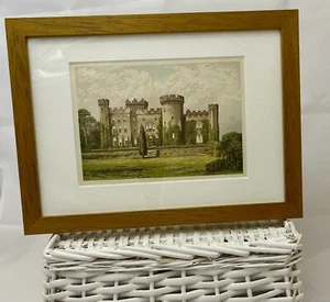 Framed Print Of Cholmondeley Castle, Shropshire by Rev F.O.Morris - Picture 1 of 2