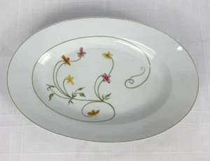 Denby 14" Oval Platter Duchess Pattern Tabletop Designs, Floral, Fine China - Picture 1 of 8