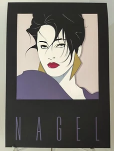 Patrick Nagel NC1 24x34 Serigraph Poster LE 3500 Print-Signed NC-1/01 w/Doc '84 - Picture 1 of 3