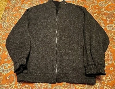 Peruvian Link Alpaca Collection Men's Reversible Full Zip Jacket Size M - Image 1 of 4
