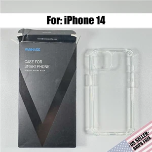 Funda para iPhone 14 - Cristal Transparente | Ajuste Ajustado - Flexible | Funda Básica Vanmass - Imagen 1 de 15