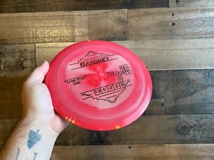 Lone Star Bajonett Distanz Driver NEU rot gelb Swirl X-Out Scrabble Disc Golf - Bild 1 von 5