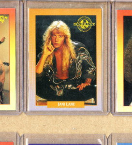Warrant-Trading Card-Jani Lane RC-#217-Official Licensed-Authentic-BROCKUM-Mint
