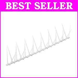 100 Feet of EnviroSpike Bird Spikes - No-Maintenance Clear Protector for Birds - Picture 1 of 8