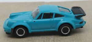 Micro Herpa Ho 1/87 Porsche 911 Turbo Turquoise No Box