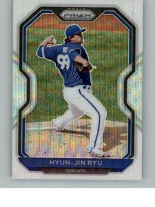 2021 Panini Prizm Hyun-Jin Ryu 233 Toronto Blue Jays White Wave Prizm - Picture 1 of 2