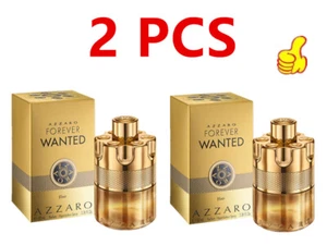2X Azzaro Forever Wanted Elixir 3,4 OZ Perfume 100 ml Spray Para Hombres Reino Unido 2025 - Imagen 1 de 6