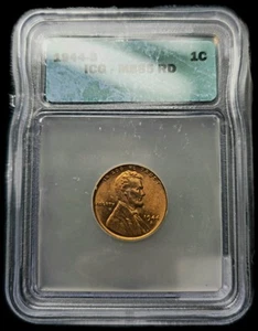 MS-65 RD 1944 S Lincoln 1c - Beautiful MS65 Red Cent MS65RD - Picture 1 of 4