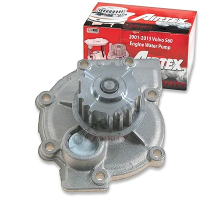 Bomba de agua del motor Airtex para Volvo S60 2001-2016 2,3 L 2,4 L 2,5 L L5 refrigerante hl Foto 1 de 4