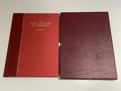 A Half Century of Memories by Snaffles, 1949 First Edition, Signed Limited - Image 1 of 4