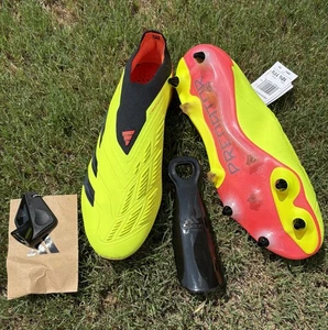 Men's Adidas Predator 24 Elite Laceless SG Energy Citrus Pack IE0046 Size 10.5 - Picture 1 of 6