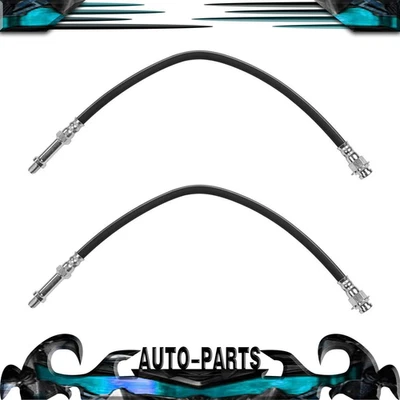 Front Brake Hydraulic Hose 2x For Ford F-100 1966 1967 1968 1969 1970 1971 - Image 1 of 4