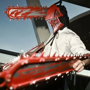 Anime Kettensäge Mann Denji PVC/ABS Handsäge Cosplay Requisiten Halloween Ausrüstung Spielzeug - Bild 1 von 25