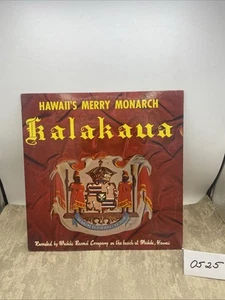 Kalakaua The Merry Monarch Red Colored Vinyl LP Waikiki Hawaii L.P. 109 B - Picture 1 of 4