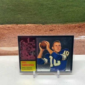 Topps Chrome #90a 2012 Fran Tarkenton novato reimpresión Vikings - Imagen 1 de 2