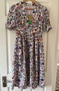 BODEN Dress size 8 Multi, Vine size 8 new with tags summer - Picture 1 of 9
