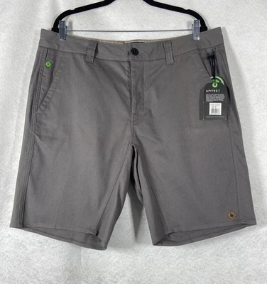 Pantalones Cortos Hippytree Scout Para Hombre Grandes Gris División Nómada Mezcla de Algodón Nuevos Foto 1 de 4