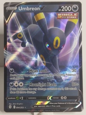 Umbreon V 094/203 SWSH07: Evolving Skies Holo NM - Image 1 of 4