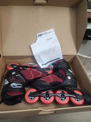 K2 Skate Alexis 90 BOA Women's Inline Skates, Burgandy/Orange, W11 Women Size 11 - Image 1 of 4