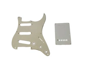 Squier by Fender Stratocaster SSS White 50's Style Pick guard w Cream Back Plate - Bild 1 von 2