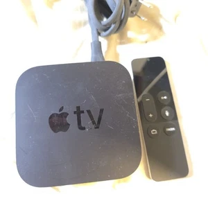 Apple TV 64 GB A1842 4K w/Remote/Cord Tested Working - Picture 1 of 5