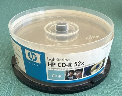 HP 52x LightScribe 700MB 80-Minute CD-R Media - 23 Pack (LCR0041M) Read - Image 1 of 3